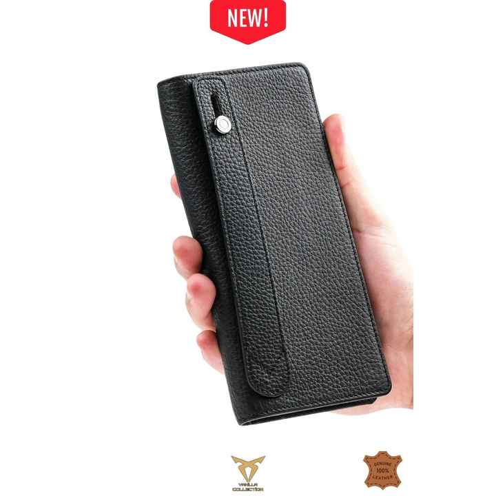 LEATHER LONG WALLET FOR MEN