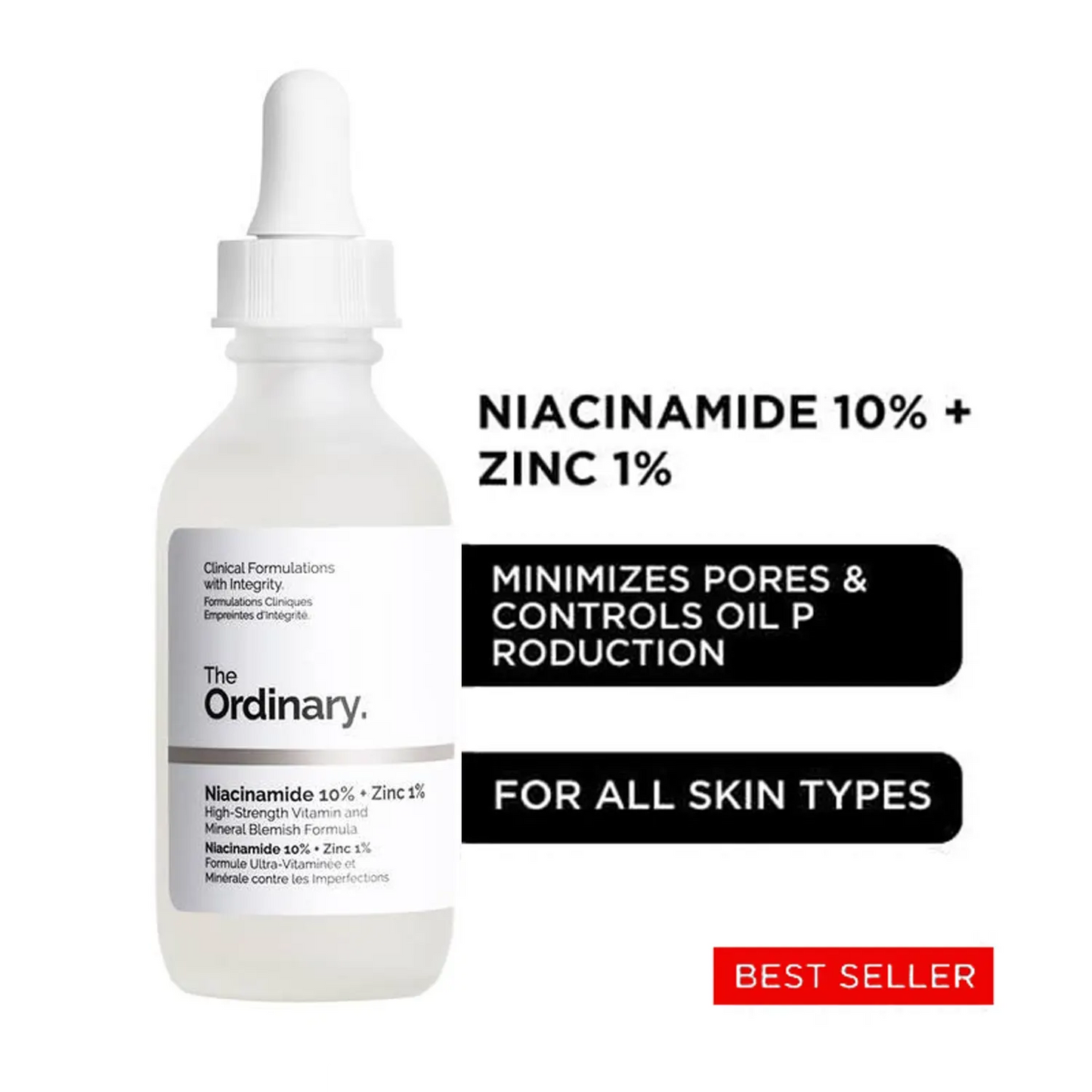 The Ordinary Niacinamide 10% + Zinc 1% Serum